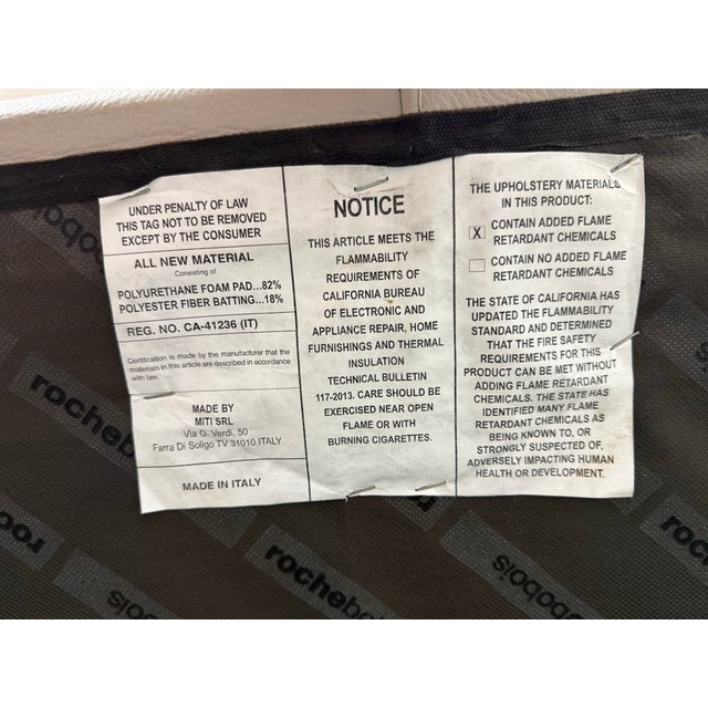 Sacha Lakic for Roche Bobois Scenario Leather Sectional Sofa For Sale - Image 11 of 12