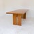 Rectangular cherry wood table, Italian design and product from the 1960s/1970s. The frame is made of wood with a honey-...