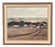 B. Jernberg, Landscape with Farms, 1950s, Oil Painting on Canvas, Framed For Sale