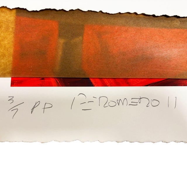 Frank Romero "Cheech's Downtown" Giclee Print Limited Edition Signed, 6 of 7 For Sale In Los Angeles - Image 6 of 10