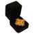 Traditional Antique Italian Etruscan Revival 22k Gold Brooch Rubies & Pearls Marchesini 1870 For Sale - Image 3 of 16