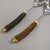 Vintage Stainless Steel and Horn Cutlery Serving Spoons, Wingen 1960s For Sale - Image 4 of 4