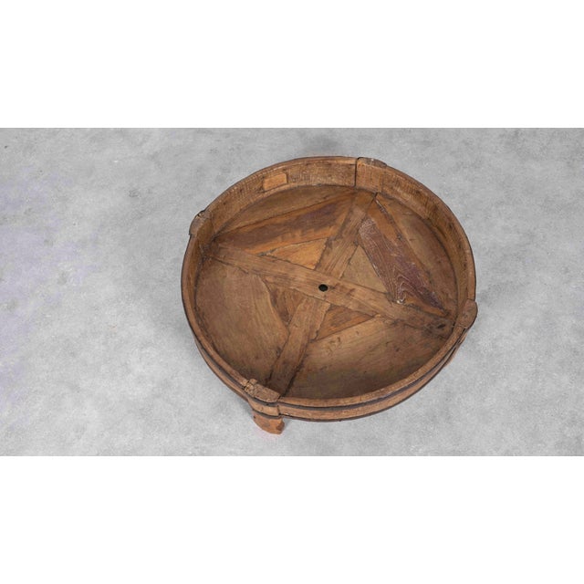 Indian Chakki Coffee Table For Sale - Image 5 of 12