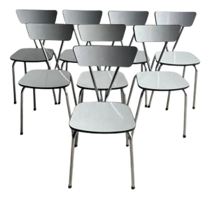 Vintage Dining Chairs, 1960s, Set of 8