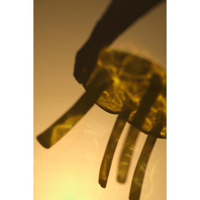 Sunburst Lung 2.0 Side Table in Hand Layered Resin by Szymon Keller For Sale - Image 18 of 18