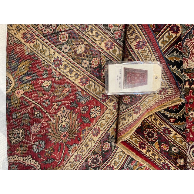 Antique Turkish Silk Rug For Sale - Image 4 of 9