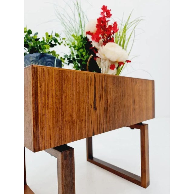 Mid-Century Danish Planter Table by Kai Kristiansen for Salin Möbler, 1960s For Sale - Image 10 of 11