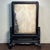Art Deco Rosewood Framed Marble Table Screen, Natural Stone Landscape For Sale - Image 3 of 9