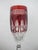 Glass Waterford Crystal Clarendon Ruby Red Champagne Flutes 10" Pair For Sale - Image 7 of 9