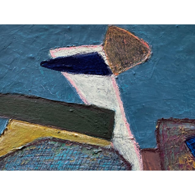 "Ill Be Your Dandelion" Original Mixed-Media Abstract on Panel by Zac Woodiel For Sale - Image 4 of 7