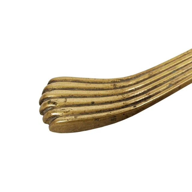 Italian Purple Wood and Brass Floor Lamp from Arredoluce, 1940s For Sale - Image 11 of 17