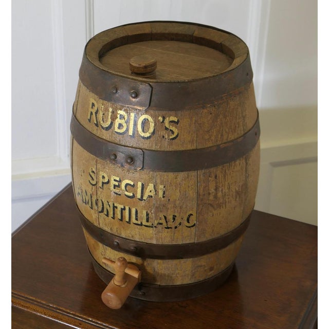 Rubios Bar Top in Oak, 1900 For Sale - Image 4 of 8