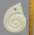 Late 20th Century Coastal Nautical "Tag" Nautilus Shell Escargot Snail Stoneware White Platter For Sale - Image 4 of 6