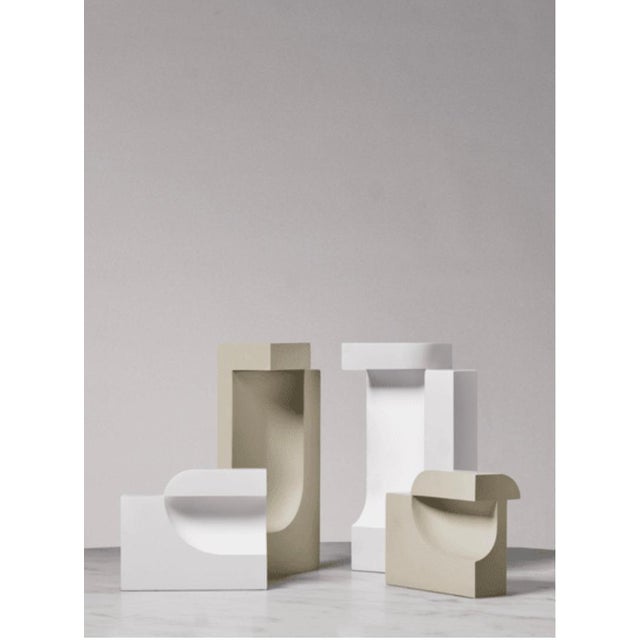 Moby 1 and 2 White Table Lamps by Birgitte Due Madsen for Karakter, Set of 2 For Sale - Image 8 of 9