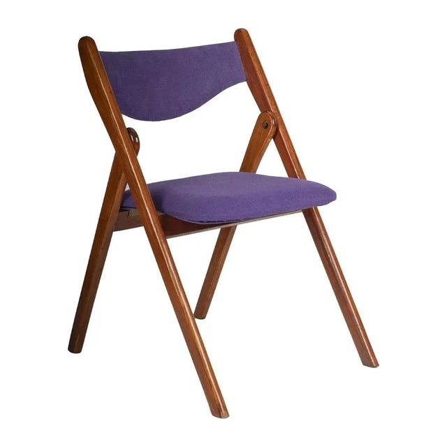 Wood Coronet Foldable Chair by Norquist, 1960s For Sale - Image 7 of 10