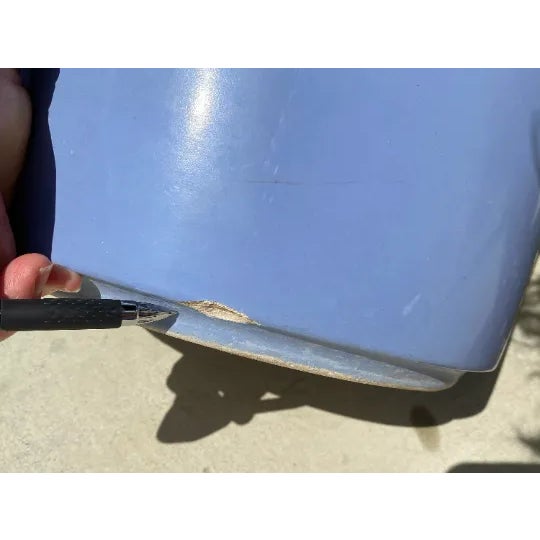 Ceramic 1980s Periwinkle Gainey AC Ceramic Pots - Set of 5 For Sale - Image 7 of 8