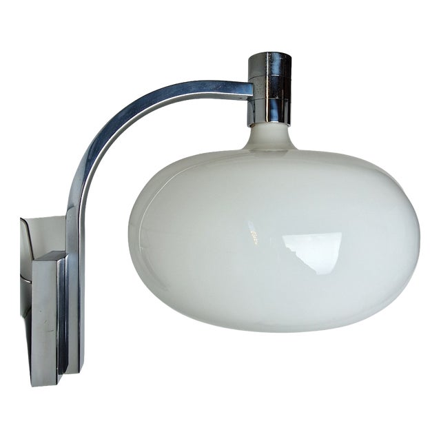 Wall Lamp with Articulated Arm by Franco Albini, 1970s For Sale