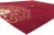 78539 Red Chinese Rug with Floral Mandala, 07'09 x 09'10. Feng Shui meets modern style in this red Chinese Mandala rug....