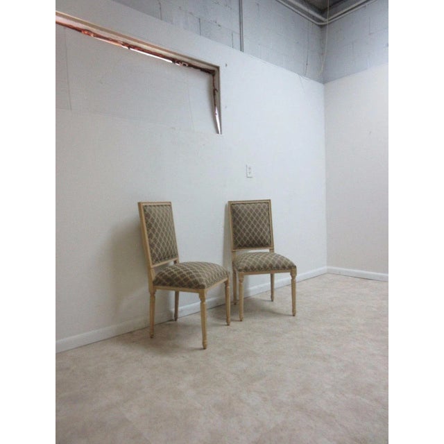 Mid-Century Modern Ethan Allen Swedish Side Chairs - a Pair For Sale - Image 3 of 11