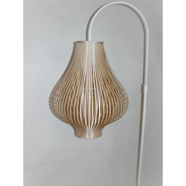 The floor lamp, the 70s, was made of metal, plastic. The lamp requires a bulb E27. Dimensions: height 130-160cm width 40cm...