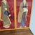 Blue Japanese Artist, Characters Wearing Clothes, Early 1900s, Paintings on Panel, Set of 2 For Sale - Image 8 of 8