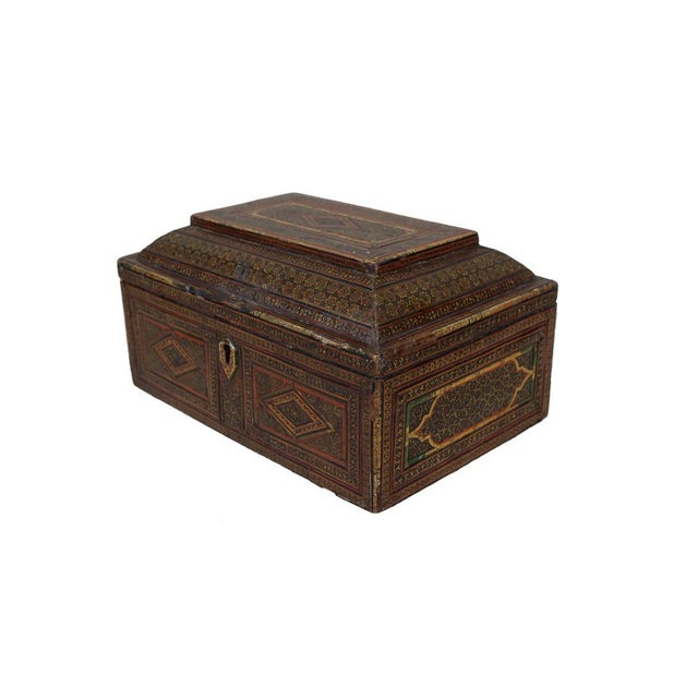 Islamic Khatam Kari Box For Sale - Image 4 of 18