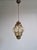 Venetian Pendant Light in Blown Glass and Forged Metal, Mid-20th Century For Sale - Image 3 of 15