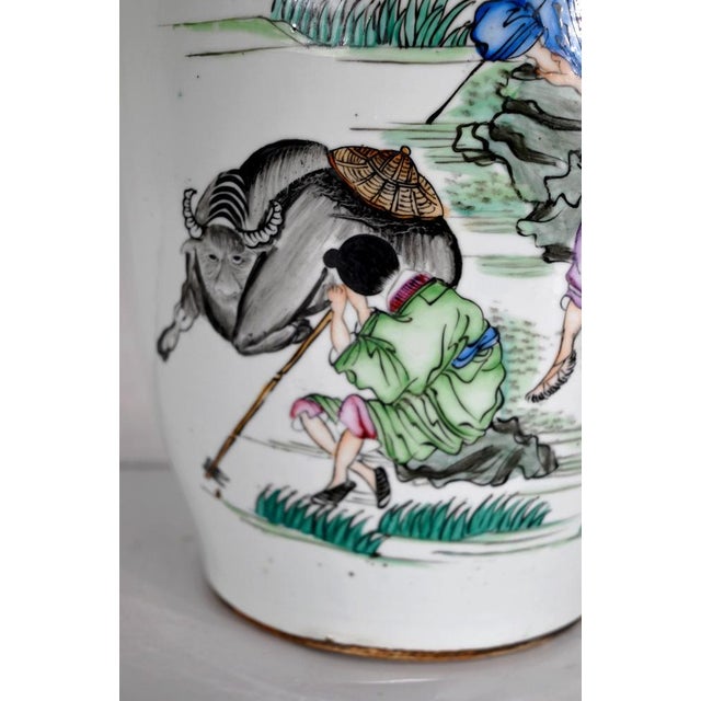 20th Century Chinese Porcelain Vases, 1950s For Sale - Image 11 of 18