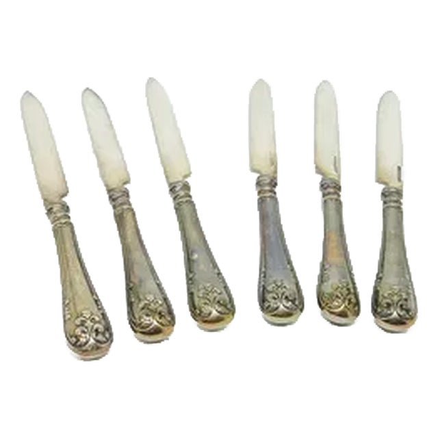 Neo-Classisist Knifes, Sweden, 1960s, Set of 6 For Sale
