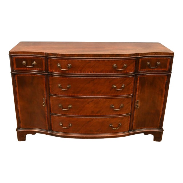 Georgian Sideboard in Mahogany, 1920s For Sale