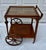Early 20th Century two shelf Vintage Tea/ Bar Cart with removable tray is the perfect unique conversational furniture...