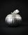 Mid-Century Modern Vintage Silver Metal Pumpkin Ice Bucket by Mauro Manetti, 1970s For Sale - Image 3 of 13