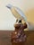 Antique 19th Century Japanese Meiji Porcelain Figure of a Hawk For Sale - Image 4 of 14