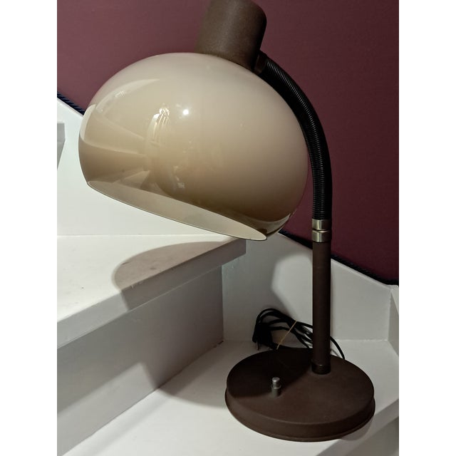 Space Age Mushroom Table Lamp from Herda, 1970s, in Very Good conditions. Designed 1970 to 1979 This piece is attributed...
