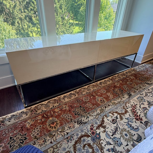 Bolier & Co Lacquered Credenza For Sale - Image 11 of 15