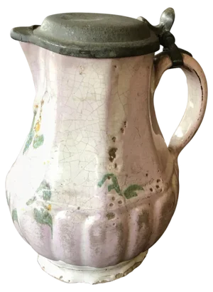 Puter Stoneware Drinking Bowl from Daniel Franciscus Collier, 1779