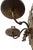 Continental Cast Brass Crowned Double-Headed Eagle & Dragon Candle Sconces — Pair, Attributed to the 19th Century For Sale - Image 12 of 18