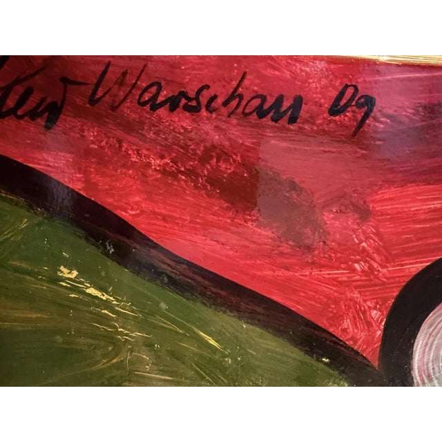 2000 - 2009 Robert Peter Keil, Faces, Oil Painting on Canvas For Sale - Image 5 of 13