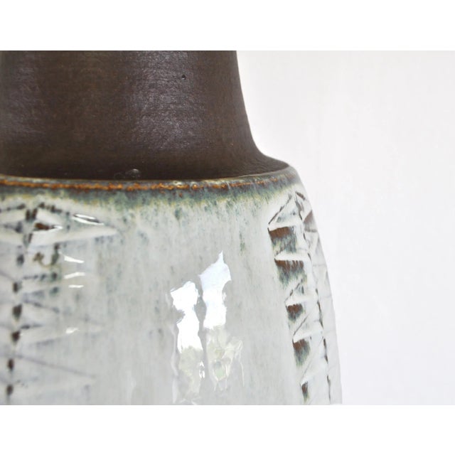 Ceramic Large Danish Table Lamp in Ceramic by Einar Johansen for Søholm For Sale - Image 7 of 17