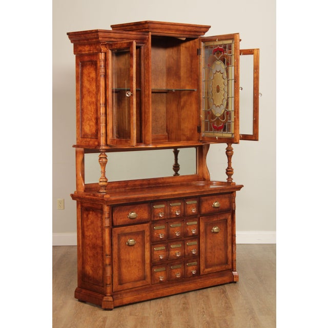 1970s Pulaski Apothecary Collection Back Bar Or China Chairish