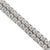 Metal Unisex 14k White Gold 4-Prong 17.70ctw Lab Grown Diamond Tennis Chain Necklace For Sale - Image 7 of 8