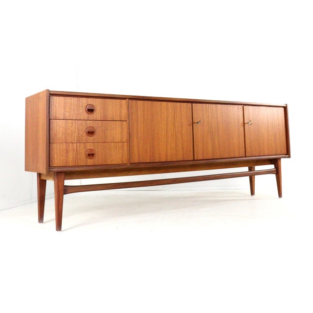 Mid-Century Teak Sideboard from Bartels For Sale - Image 12 of 12
