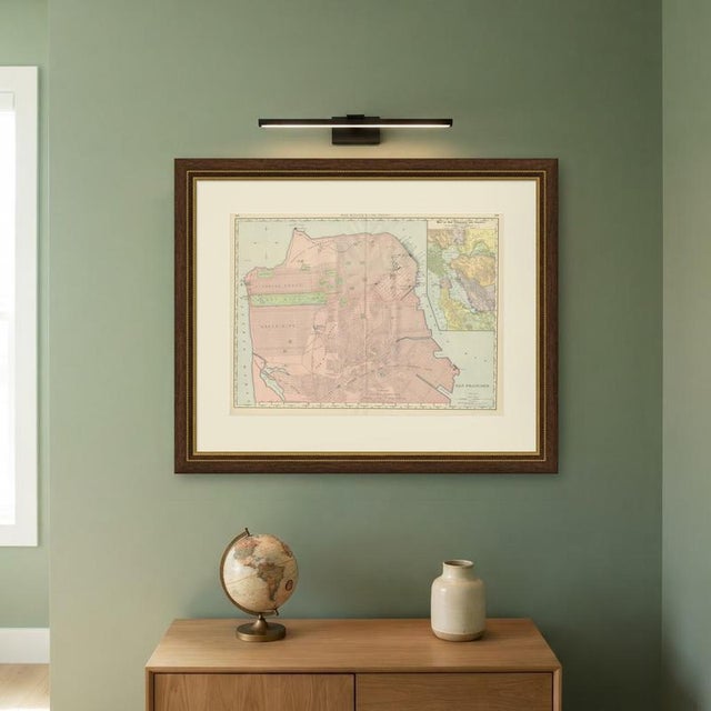 Antique Map of San Francisco with Golden Gate Park by Ran McNally, 1899 For Sale - Image 10 of 12