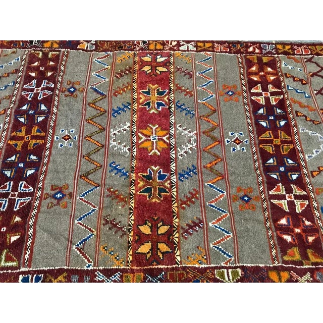 Vintage Moroccan Berbere Rug For Sale - Image 11 of 18