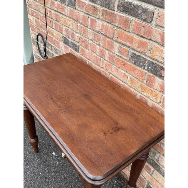 Brown 19th Century English Side Table For Sale - Image 8 of 13