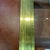 Unmarked Master Craft Brass Glass Top Coffee Table For Sale In New York - Image 6 of 9