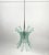 Metal Art Glass & Steel Pendant Light by 04 Zero Quattro for Fontana Arte, Italy, 1970s For Sale - Image 7 of 11