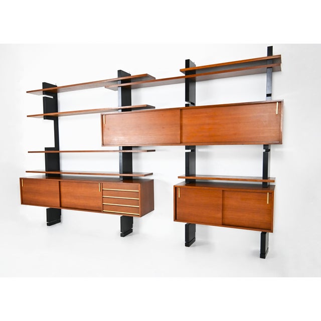 Mid-Century Modern Extenso Wall Unit by Amma Torino, 1960s For Sale - Image 3 of 13
