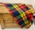Cabin Merino Lambswool Knee Rug /Blanket in a Multi Color Plaid Pattern - Made in England For Sale - Image 3 of 8