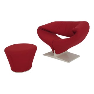 Lounge Chair Model Ribbon attributed to Pierre Paulin for Artifort, the Netherlands 1966 For Sale